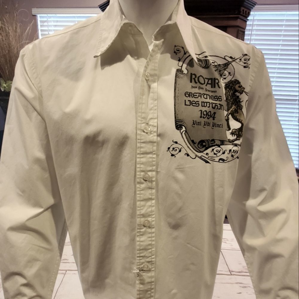 Roar Button Up #2